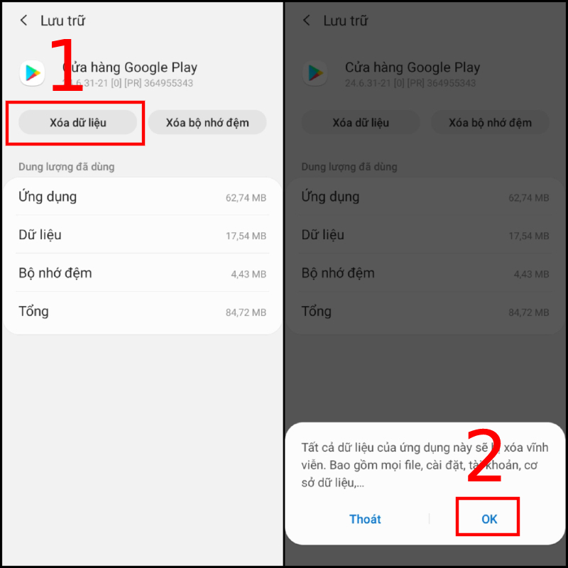 Hướng dẫn cách khắc phục lỗi 905 trên CH Play đơn giản, hiệu quả